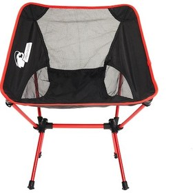 Resim Urban Badger Kırmızı Loki Çantalı Katlanabilir Sandalye Kırmızı - Siyah 