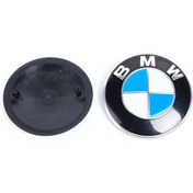 Resim Bmw Kaput Bagaj Amblemi 82Mm Orijinal Görünüm 51148132375 
