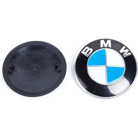 Resim Bmw Kaput Bagaj Amblemi 82Mm Orijinal Görünüm 51148132375 