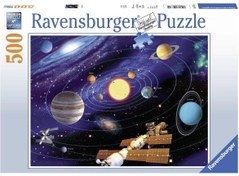 Resim Ravensburger 500 Parça Puzzle Güneş Sistemi 147755 