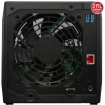 Resim ASUSTOR AS3304T, 2Gb DDR4 Ram, 4 Yuvalı (4x22TB Destek), 1x2.5GbE Network, 3xUSB 3.2, Tower NAS (Yedekleme) Cihazı 