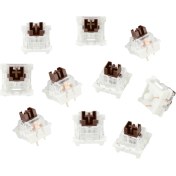 Resim 3pin Mekanik Klavye Anahtarları Rgb LED Smd Oyun Klavye Acemi Toz Geçirmez Kahverengi Için 