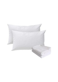 Resim Ely Parker 4'lü Yastık Alezi Sıvı Geçirmez %100 Pamuklu 50x70 Yastık Koruyucu 