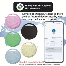 Resim 2025 Yeni Google Android Kayıp Önleyici Cihaz, FindMy Bulucu, Mini Taşınabilir Takipçisi - Evcil Hayvanlar, Bavullar, Anahtarlar, Cüzdanlar ve Daha Fazlası İçin 