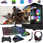 Resim Rogame I5 13400F 16GB Ddr4 1tb M2 12GB RTX3060 24" Monitörlü Oyun Bilgisayarı (Gaming Set) 
