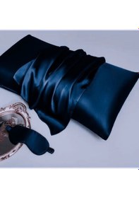 Resim 2 Adet Özel Seri İpek Saten Yastık Kılıfı 50x70 Cm Konforlu Uyku Renkli 