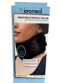 Resim Vicromed Ayarlanabilir Boyunluk Siyah 