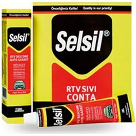 Resim Selsil Rtv Sıvı Conta 50 Ml Kırmızı 2549 Kırmızı 
