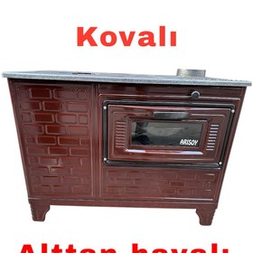 Resim Genel Markalar Arısoy Paris Kovalı Uyuyan Fırınlı Soba Kuzine Soba 