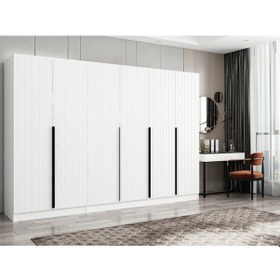 Resim Kale Plus 6 Mebran Kapaklı 2ç Dolap Beyaz Mebran 190cm Beyaz 