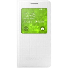 Resim ARABULALACA Samsung Galaxy Alpha G850 Orjinal S View Cover Kılıf 