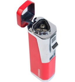 Resim Cohiba 3 Torch Pürmüz Delicili Kırmızı Metal Puro Çakmağı 