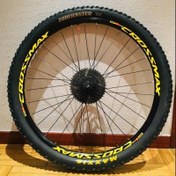 Resim 1 Set of 15pcs 17Mm Geniş PRO Bisiklet Tekerlek Etiketleri Dağ Bisikleti Tekerlek Yana Etiketleri Çift Tekerlek Özel MTB Hub Etiketleri Papir ile Dinamik Çizgiler, Floresan Kontrast veya Mekanik Dokusu olarak Çekirdek Tasarım, Tekerlek Döndürülerek Kurulumdan Sonra Tekerlek Döndürülerek Akışlı Bir Görsel Etki Oluşturur, Yüksek Hızlı Sürüş gibi Bir Işık ve Gölge Vorteksi Tekerlek Setine Girmektedir 