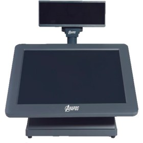 Resim Avapos MSK1019 3.nesil Pos Müşteri Göstergeli Dokunmatik Pos Pc 
