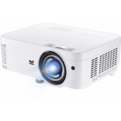 Resim VIEWSONIC PS600W 3700 Ansi Lumen WXGA 1280*800 DLP HDMI Kısa Mesafe 3D PROJEKSİYON 