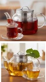 Resim Çay Süzgeci Büyük Boy Paslanmaz Çelik Demlik İçi Çay Süzgeci Geniş Hacimli Ve Dayanıklı Çok Renkli 