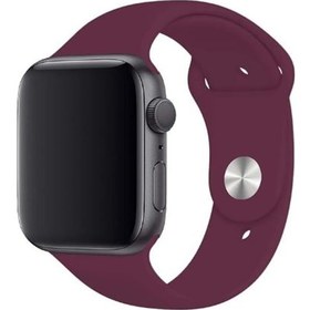 Resim Adige iOs Uyumlu Watch 6 44mm Kordon Kayış Silikon Soft 