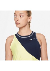 Resim Nike Yaz Baskılı Kadın Slam Atleti Siyah - Sarı 
