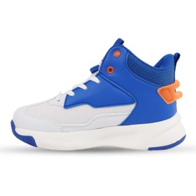 Resim Kocamanlar Ayakkabı Cool London Unisex Ortopedik Çocuk Basketbol Ayakkabısı MAVİ 