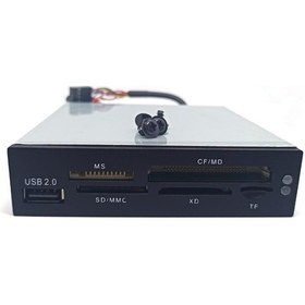 Resim Kasa Içi Kart Okuyucu 3.5'' Dahili Kart Reader Usb Port 