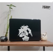 Resim Legends Of Legends Zed Laptop Sticker Gümüş Gri 