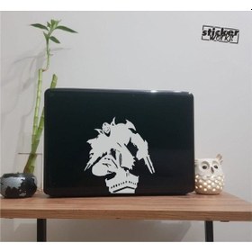 Resim Legends Of Legends Zed Laptop Sticker Gümüş Gri 