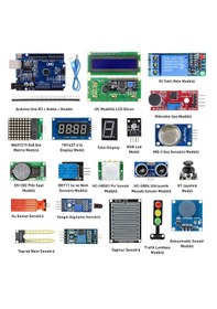 Resim Arduino Set 292 Parça Full Başlangıç Seti Malzeme Kutulu 