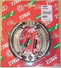 Resim Yamaha Neos 50 Arka Fren Balatası 1997-2006 Uyumlu 