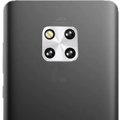 Resim Microcase Huawei Mate 20 Pro Kamera Lens Koruma Halkası - Gümüş 