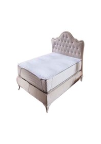 Resim Evony 100x200 Cm Tek Kişilik Alez Sıvı Geçirmez Yatak Koruyucu Micro Kumaş Beyaz 