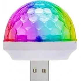 Resim USB Girişli Sese Duyarlı Disko Topu 