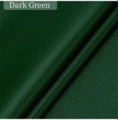 Resim Siyah Deri Onarım Patche Bant Kendinden Yapışkanlı Deri Yamalar Kanepeler Dark Green 70x50cm 