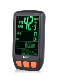 Resim Ankatek Bisiklet Bisiklet Bilgisayar Kablosuz Dijital Bisiklet Kilometre Kilometre Sayacı Şarj Edilebilir Pil İle Arka Işık Bisiklet Kronometre Siyah Ba Siyah Siyah 