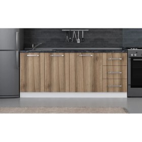 Resim Minar 195 cm Mutfak Dolabı Beyaz Dore 195-D1-ALT Modül 