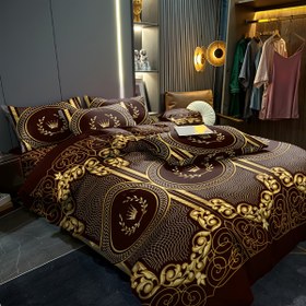 Resim 3 Parça Nordik Avrupa Çiçek Desenli Yatak Takımı, Şık Klasik Yumuşak ve Rahat, Yatak Odası, Misafir Odası İçin, Bir Yorgan Kılıfı + İki Yastık Kılıfı, İç Dolgu Hariç, İskandinav Tasarımı,Avrupa Tarzı,Yumuşak Kumaş,Yüksek kaliteli tekstil,Yastık Kılıfı Seti,Şık Yaşam,Modern Ev Sahipleri 