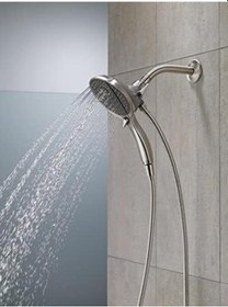 Resim 4-spray In2ition Çift Duş Başlığı, El Spreyi, Krom Duş Başlığı, Hortumlu Duş Başlığı, Duş Başlıkları Ve El Duşları, Çıkarılabilir Duş Başlığı, Krom 58467 Açık Mavi 