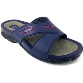 Resim Ceyo 3200 1 Anatomik Erkek Terlik Lacivert Lacivert 