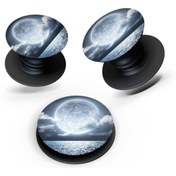 Resim Kılıfland Desenli Pop Socket Great Moon Telefon Parmak Tutucu Popsocket Stand 