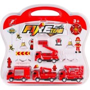 Resim Birlik Toys 995A-10 Çek Bırak Itfaiye Araç Oyun Seti -Birliktoys 