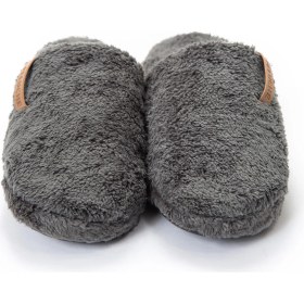 Resim Peluche Gri Erkek Ev Terliği 25E-T1 - 2 