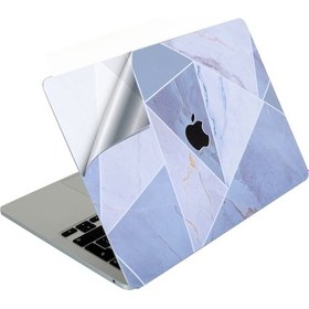 Resim Apple Uyumlu Macbook Air M1 Kılıf Marble14 Kaplama Yapıştırma Sticker Laptop Koruyucu A2337 İle Siyah 