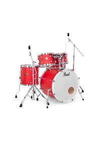 Resim Pearl Dmp905/c899 Decade Maple Matte Racing Red 5 Parça 20b/10t/12t/14f/14s Aksamlı Akustik Davul Seti 