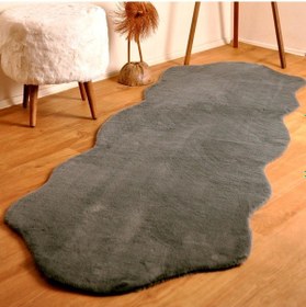 Resim Re x Tavşanı Kısa Tüylü Post Peluş Gri (499483543) 