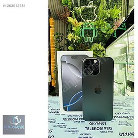 Resim Apple iPhone 16 Pro Max İkinci El YD | 256 GB | Siyah 