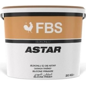 Resim Fbs Silikonlu Iç Dış Cephe Astarı 20 kg Beyaz 