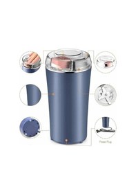 Resim Kahve Ve Baharat Öğütücü Kolay Temizlenebilir Paslanmaz Çelik Taşınabilir 