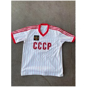Resim Legent Lady Cccp Sovyetler Retro Futbol Forması Özel Tasarım 2025 Hava Alabilen Özel Forma Kumaşı 