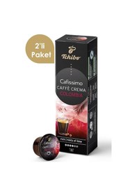 Resim Tchibo Cafissimo Caffè Crema Colombia 2x10 Adet Kapsül Kahve Kapsül Kahve 