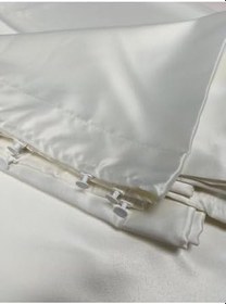 Resim Saten Güneşlik Perde Krem Güneşlik, 280 x 200 