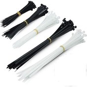 Resim Zenith 2.5 x 150 MM Beyaz Kablo Bağı - Plastik Cırt Kelepçe 100 Adet 